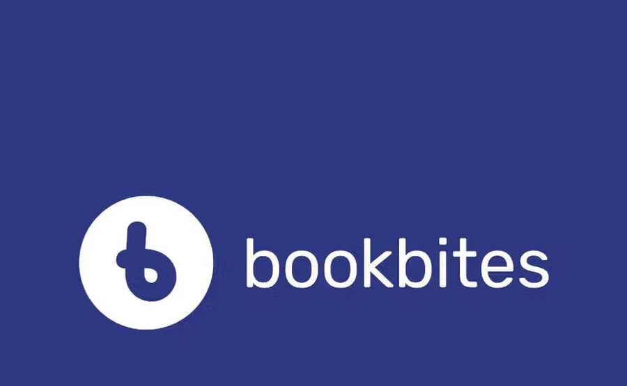 Les og lytt mens du er på farten! (BookBites.com) Logo av digital ressurs