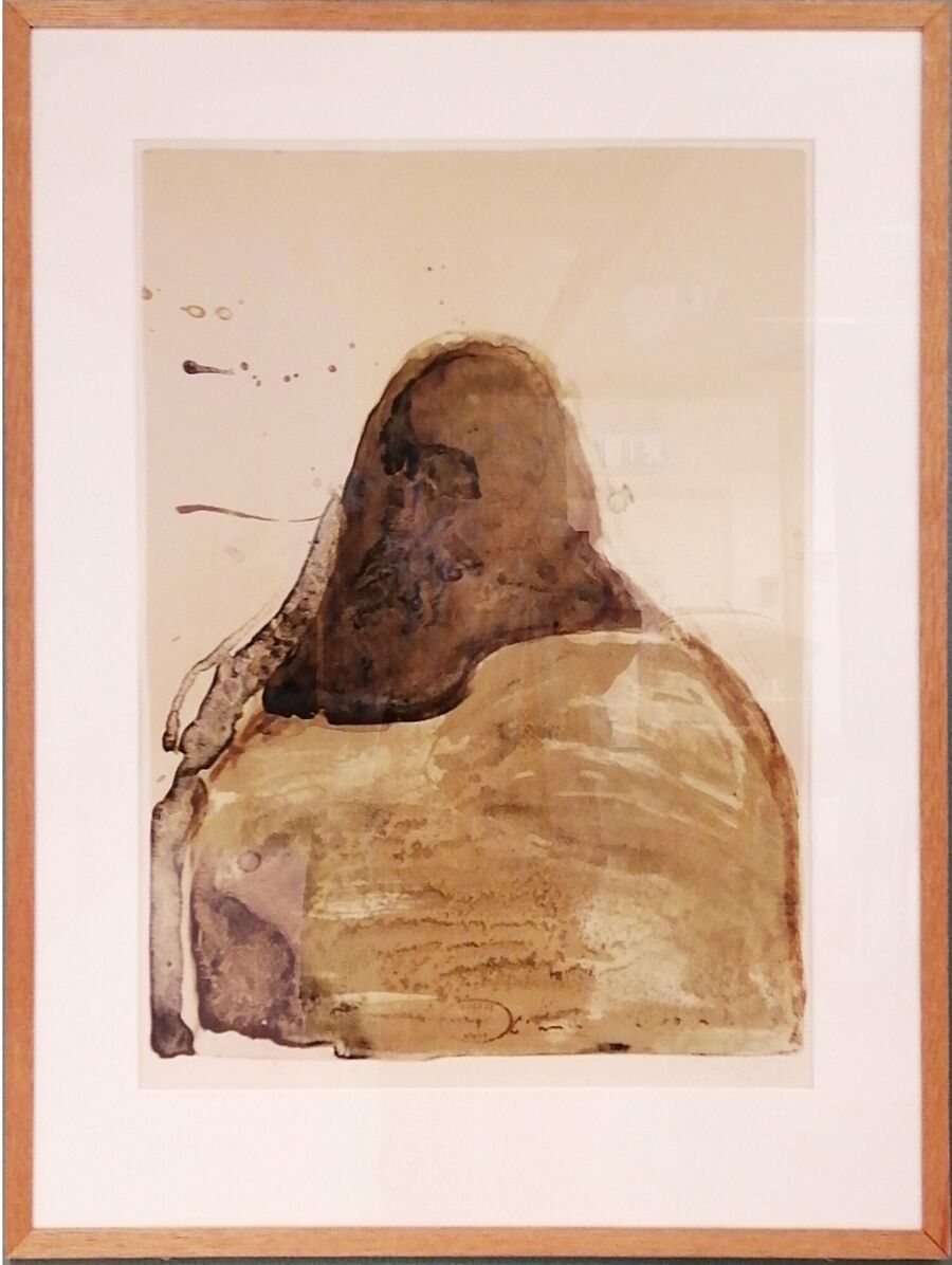 Grafisk blad Kjell Nupen Kristiansand folkebibliotek