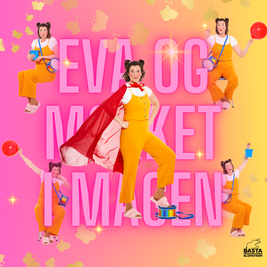 Foto: Ragnhild Blomstrøm, Basta produksjoner Velkommen til familieforestillingen Eva og mørket i magen.