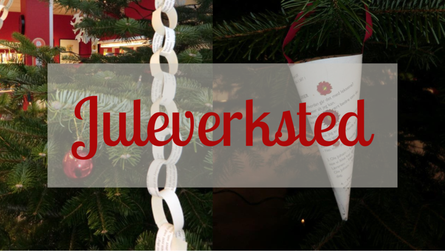 Ill.: Brita Fjermedal Juleverksted på Vågsbygd.