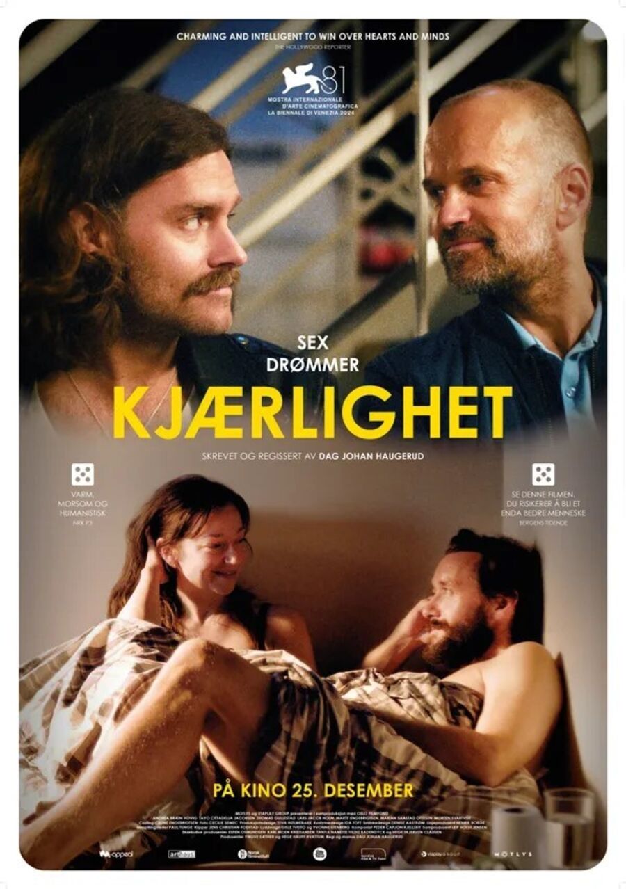 Fimen "Kjærlighet" er den tredje i Dag Johan Haugeruds filmtriologi.