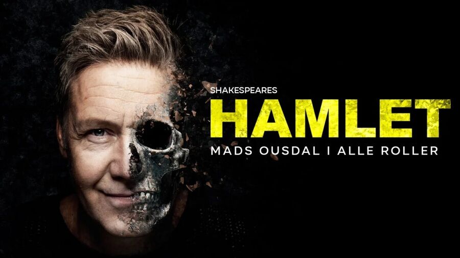 Mads Ousdal spiller alle roller i Kildens oppsetning av "Hamlet"
