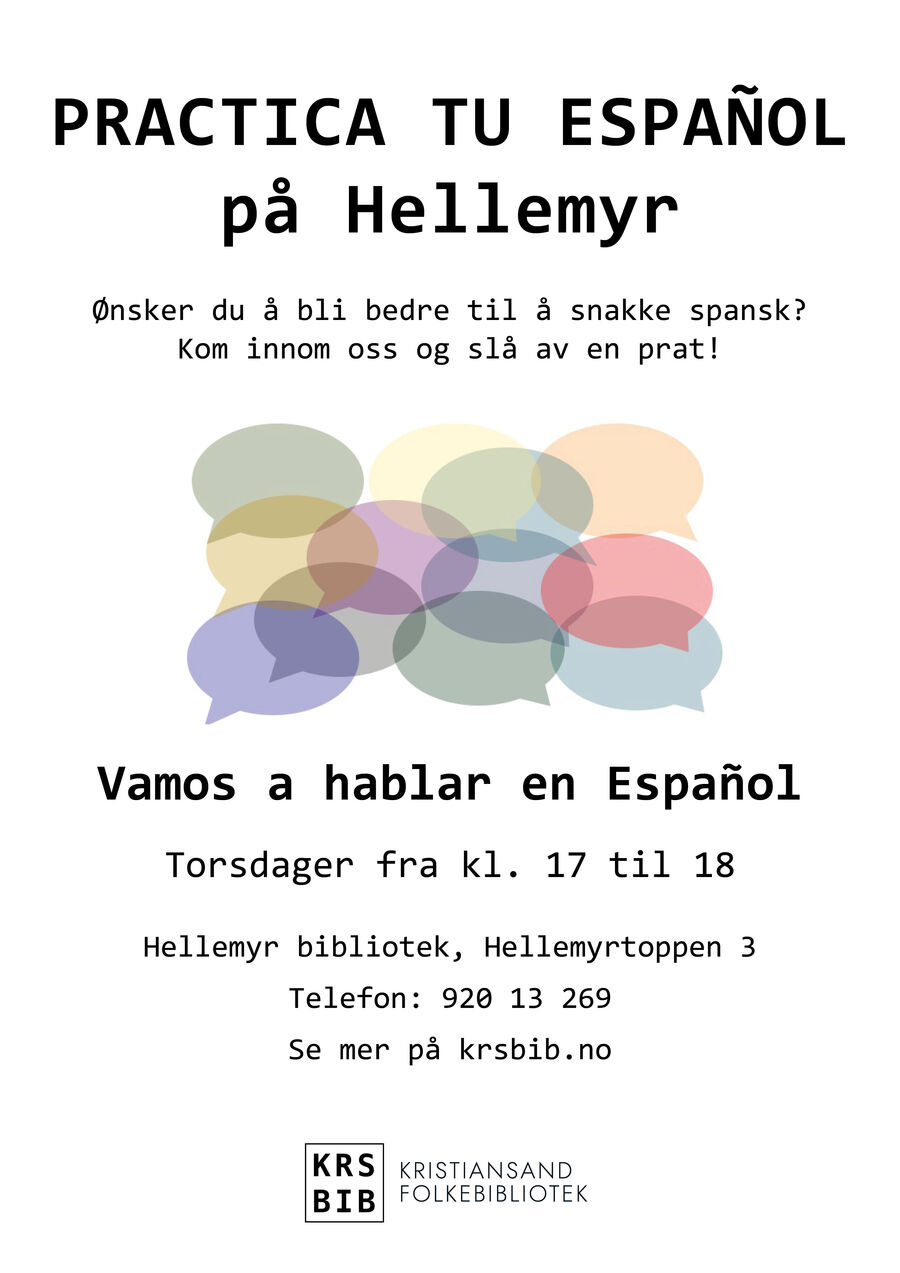 Grafikk: Helge Dyrholm Snakk spansk på Hellemyr