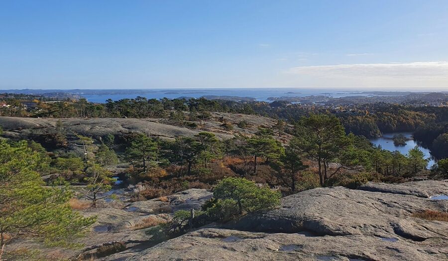 Utsikt fra Øyliblikk